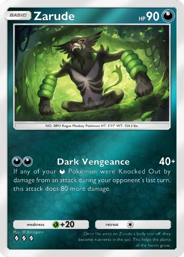 Zarude card