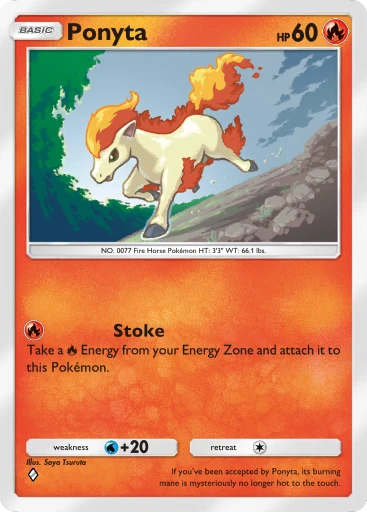 Ponyta card