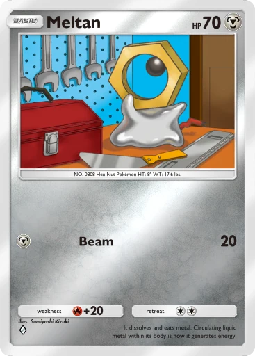Meltan card