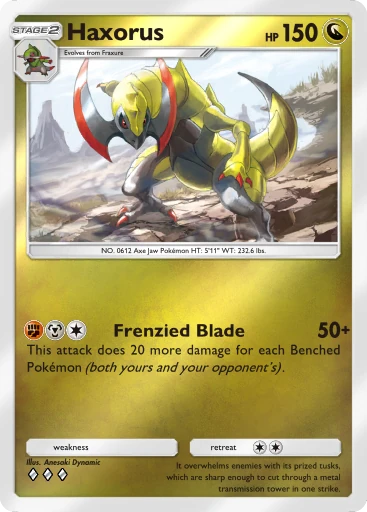 Haxorus card