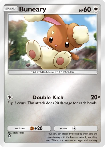 Buneary card