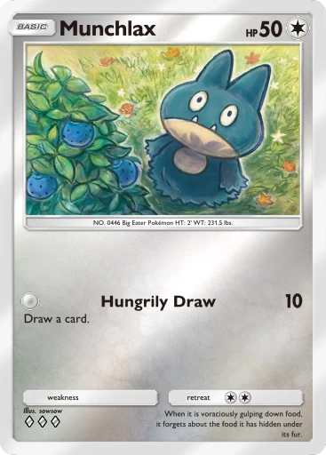 Munchlax card