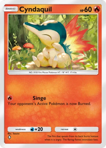 Cyndaquil card