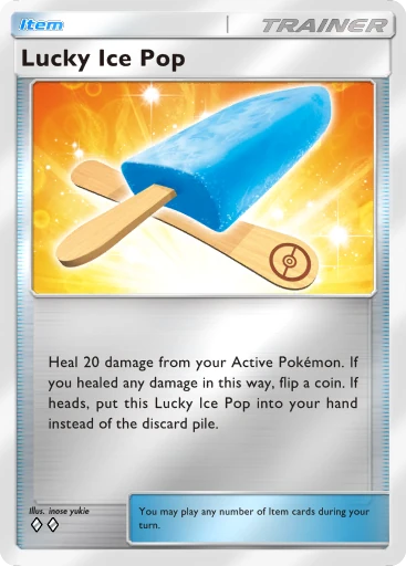 Lucky Ice Pop card
