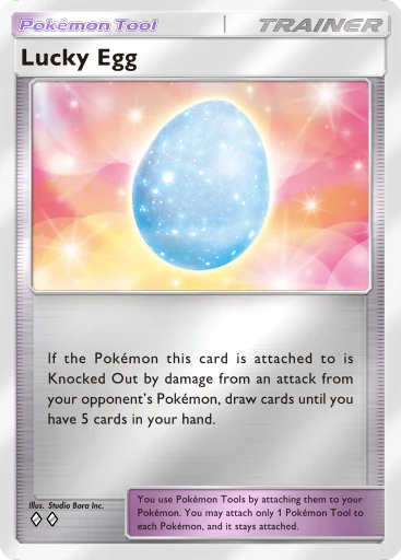Lucky Egg card