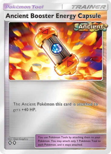 Ancient Booster Energy Capsule card