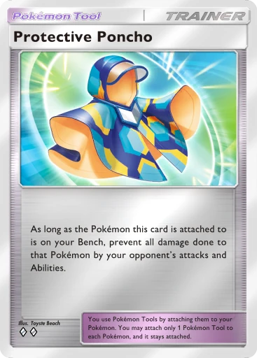 Protective Poncho card