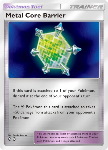 Metal Core Barrier card