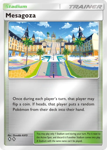 Mesagoza card