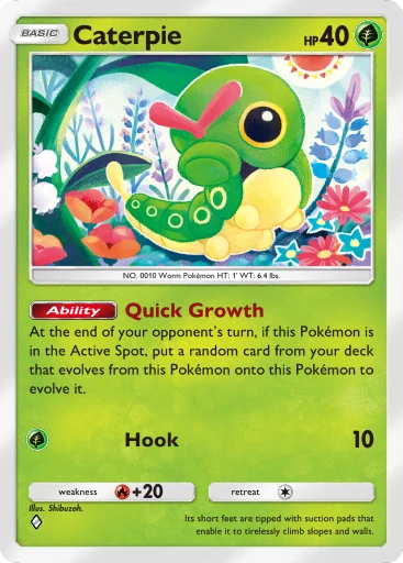 Caterpie card