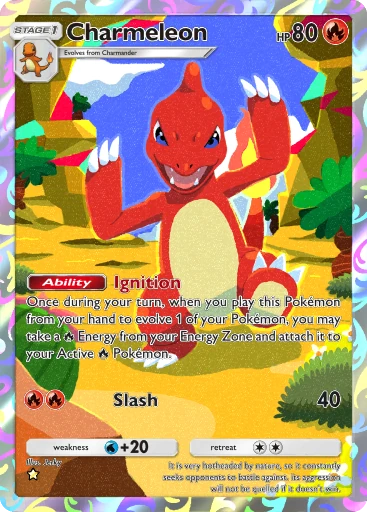 Charmeleon card