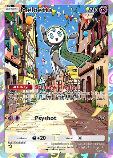 Meloetta card