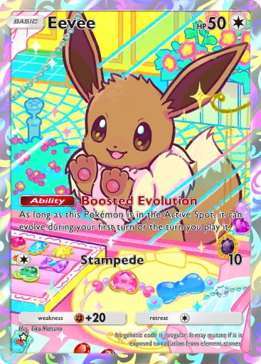 Eevee card