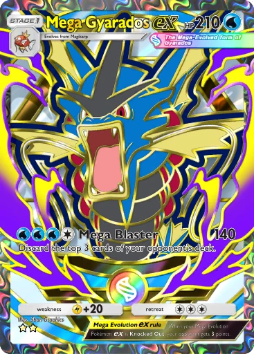 Mega Gyarados ex card