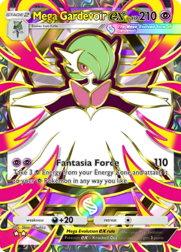 Mega Gardevoir ex card