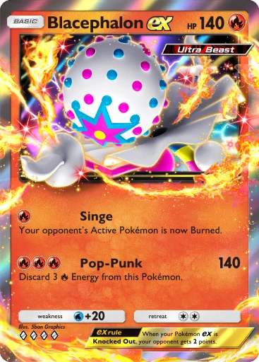 Blacephalon ex card