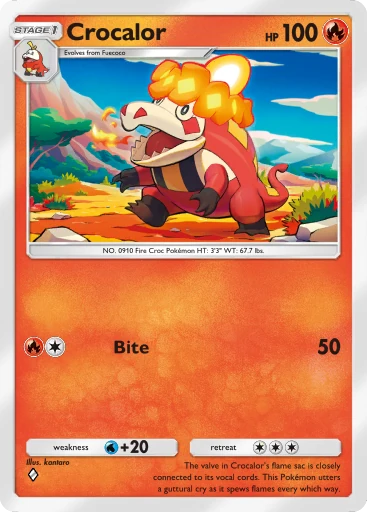 Crocalor card