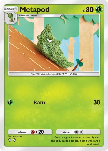 Metapod card