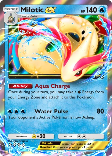 Milotic ex card