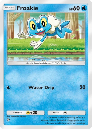 Froakie card
