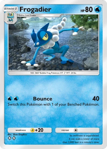 Frogadier card