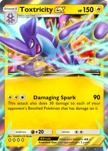 Toxtricity ex card