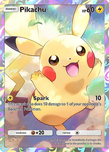 Pikachu card