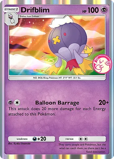 Drifblim card