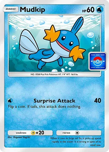 Mudkip card