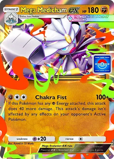 Mega Medicham ex card