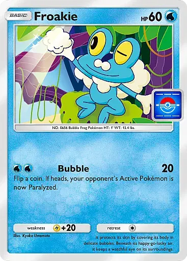Froakie card