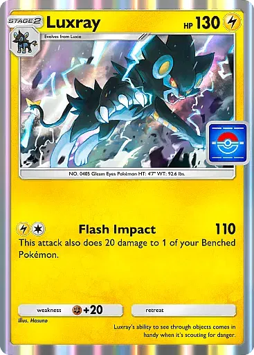Luxray card