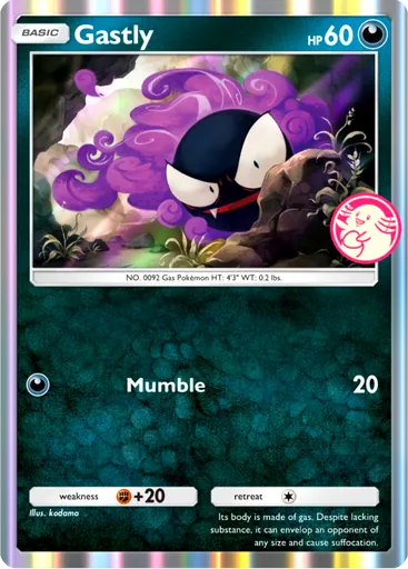 Gastly card