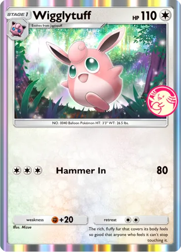 Wigglytuff card
