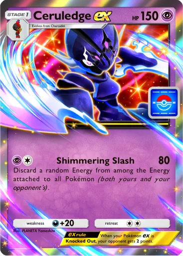 Ceruledge ex card