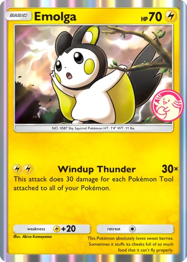 Emolga card