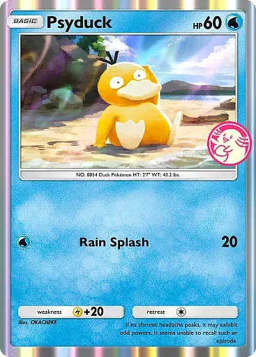 Psyduck card