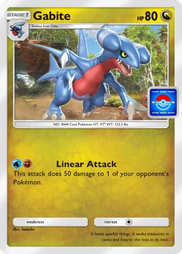 Gabite card