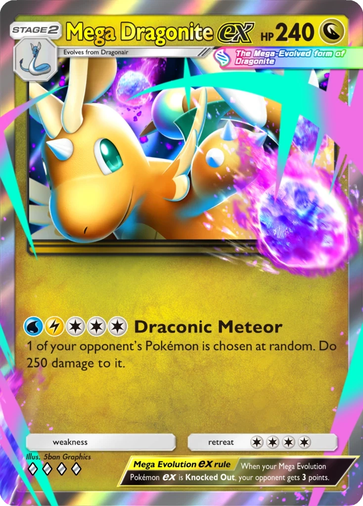 Mega Dragonite ex card